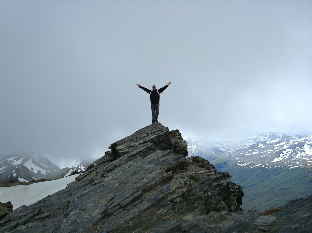 person achieving personal goals